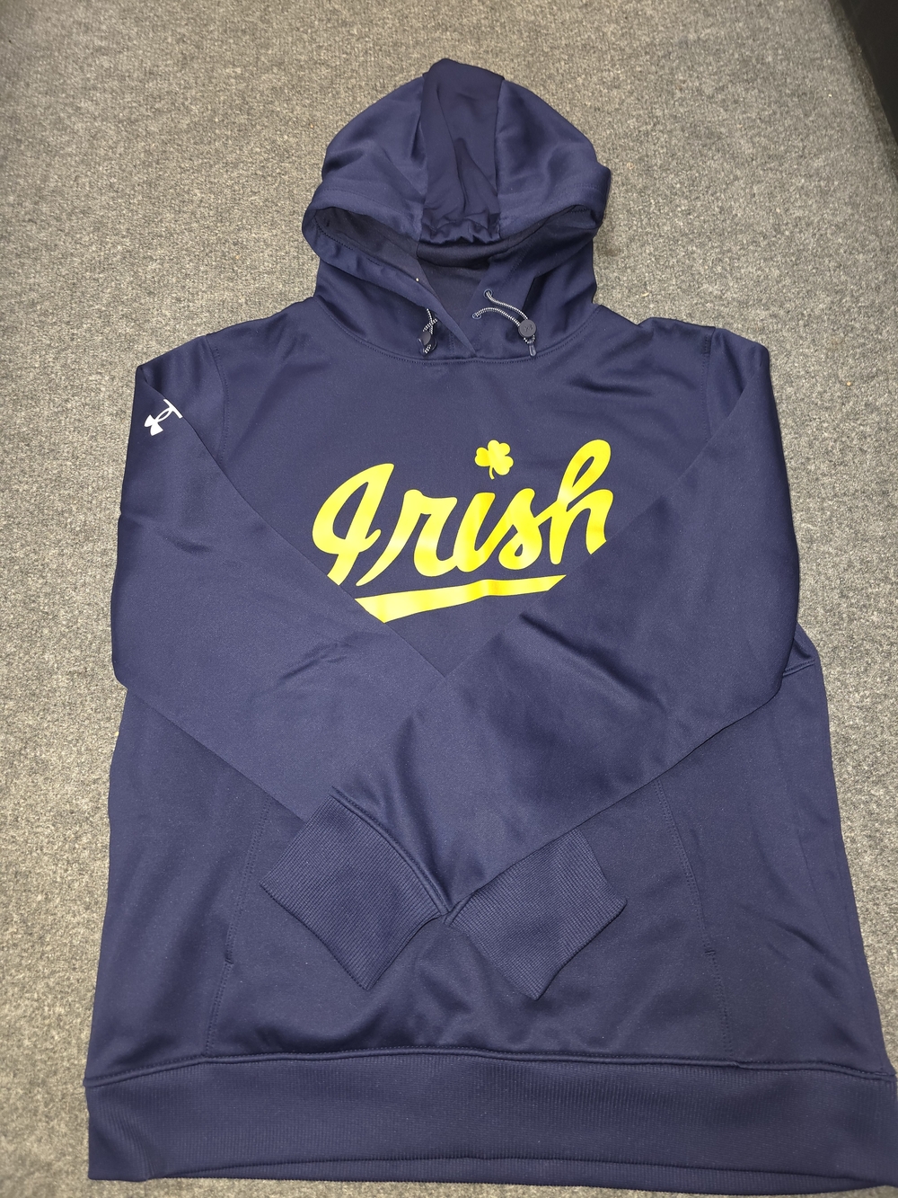 Youth Under Armour Navy 'Irish' Hoodie